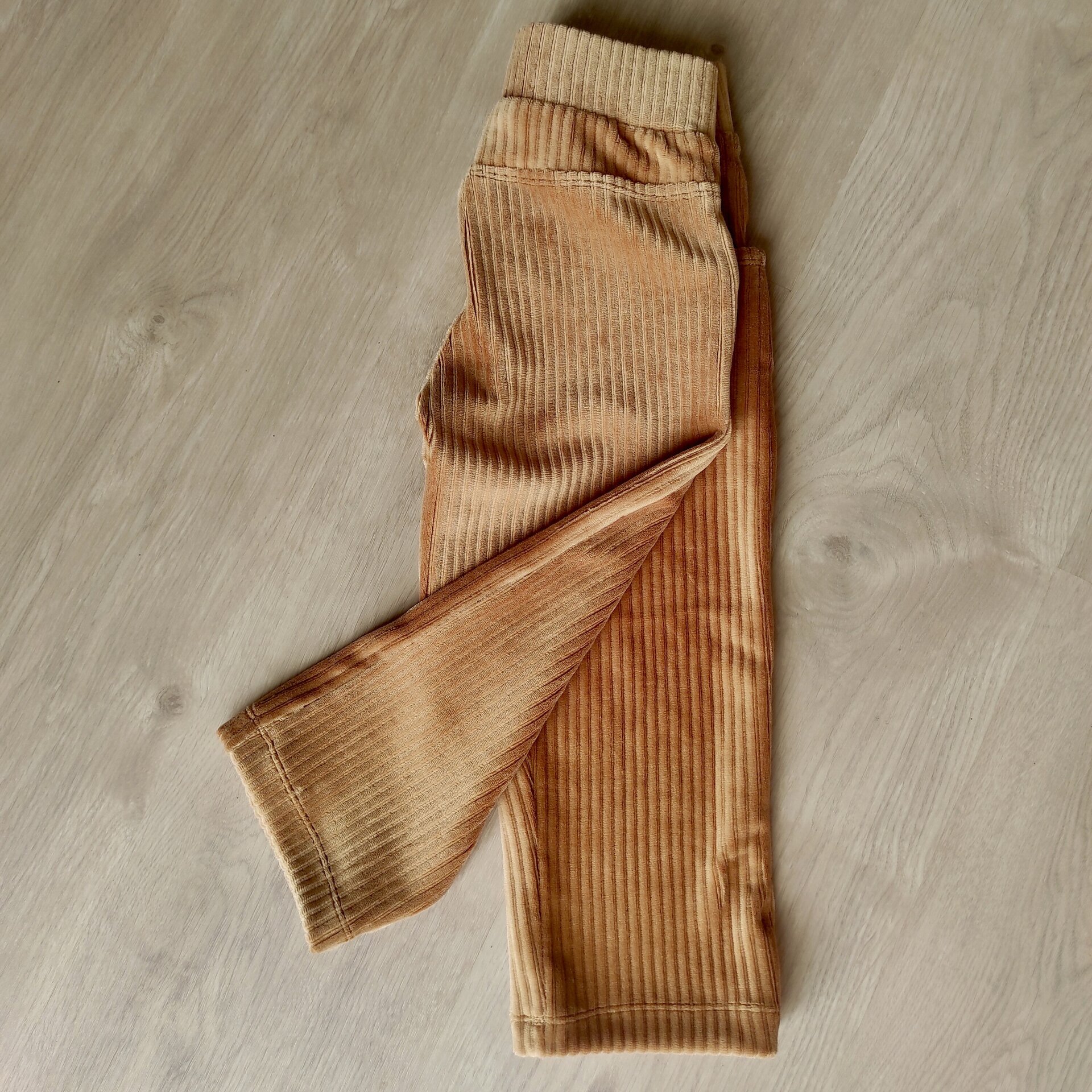 Pantalones Bebé - Punto Pana - Camel - 4