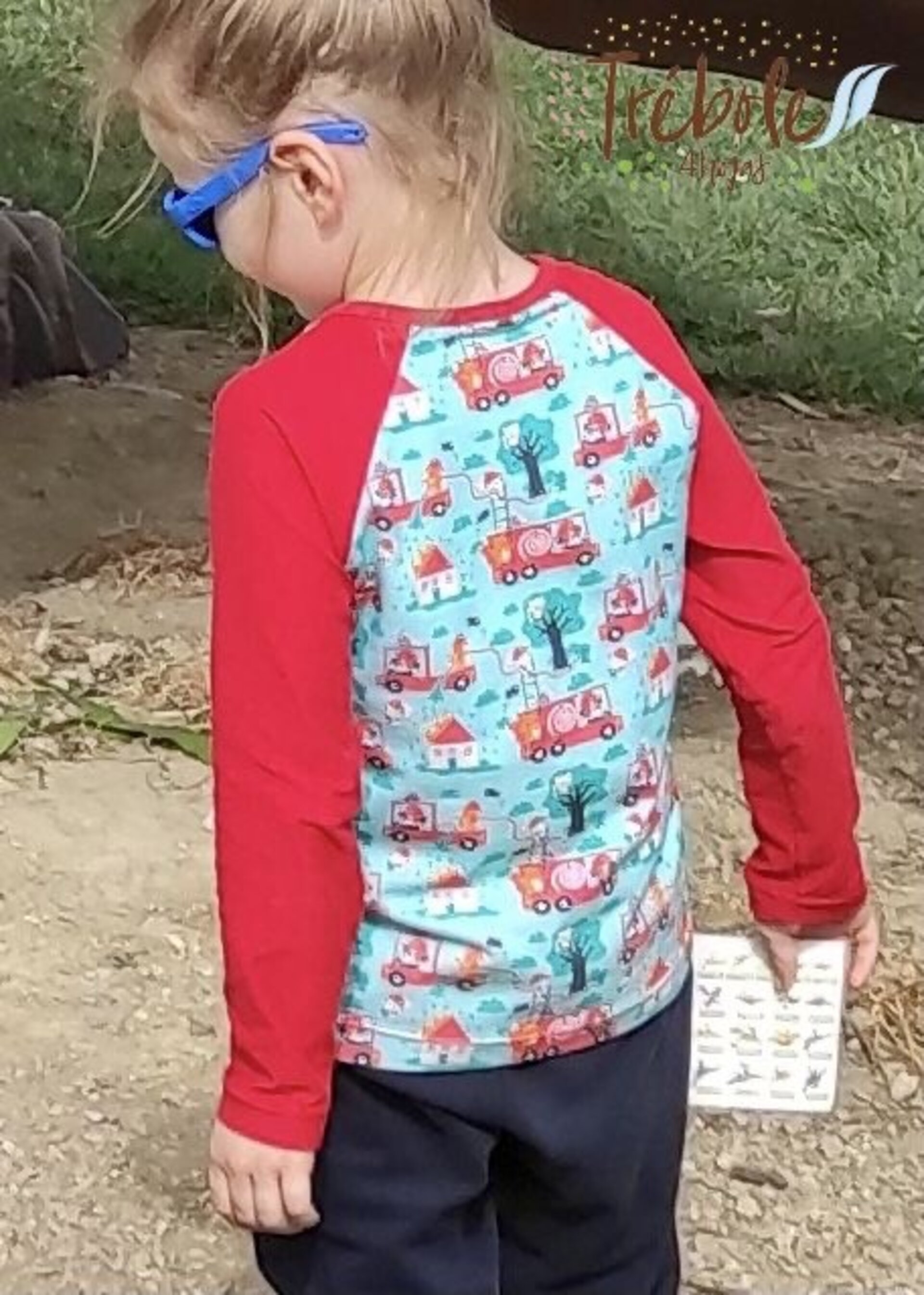 Camiseta para bebé unisex - manga larga - Bomberos - 2