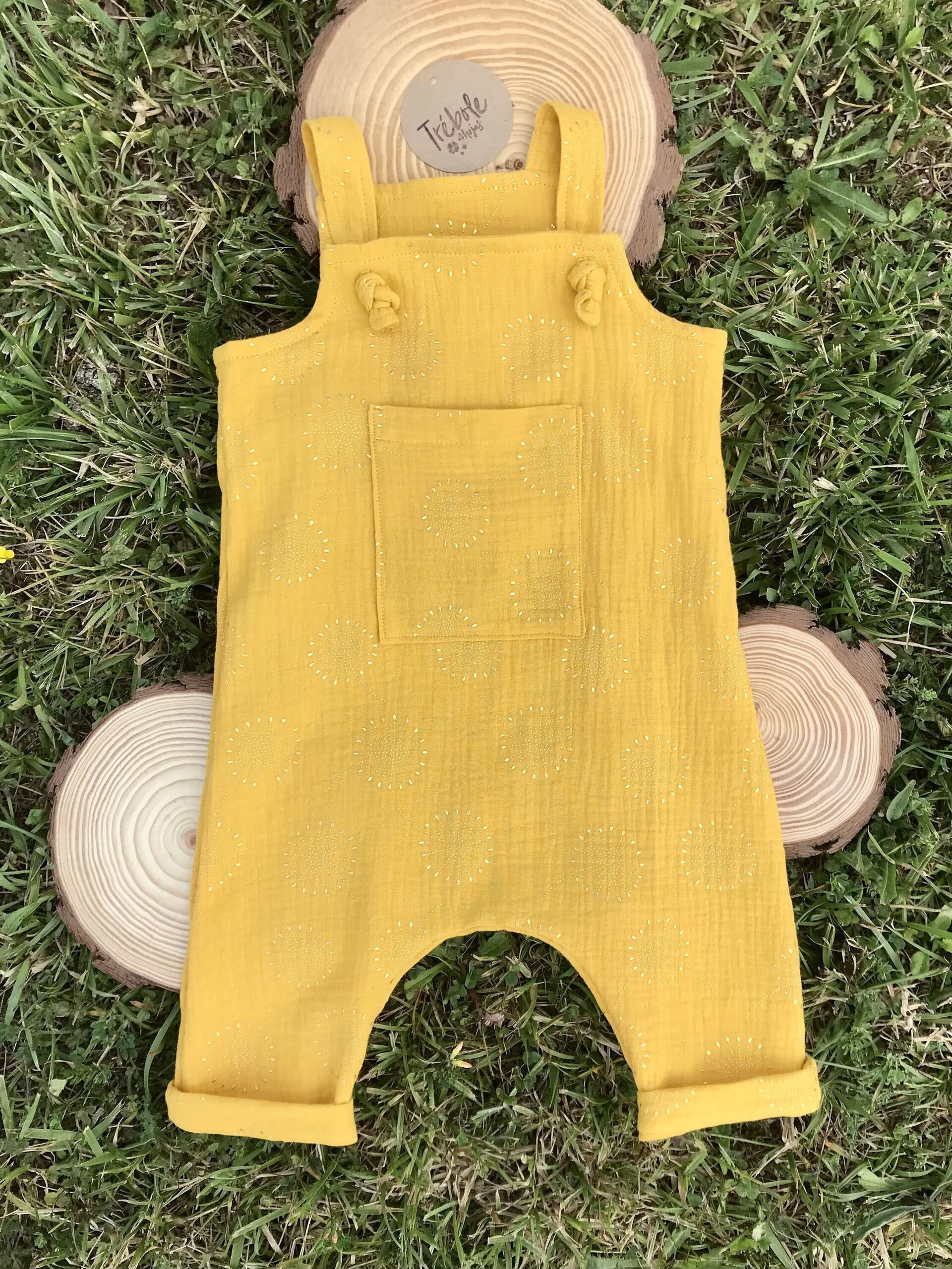 Peto doble gasa - Brilli Brilli - Dandelion Mostaza - 2