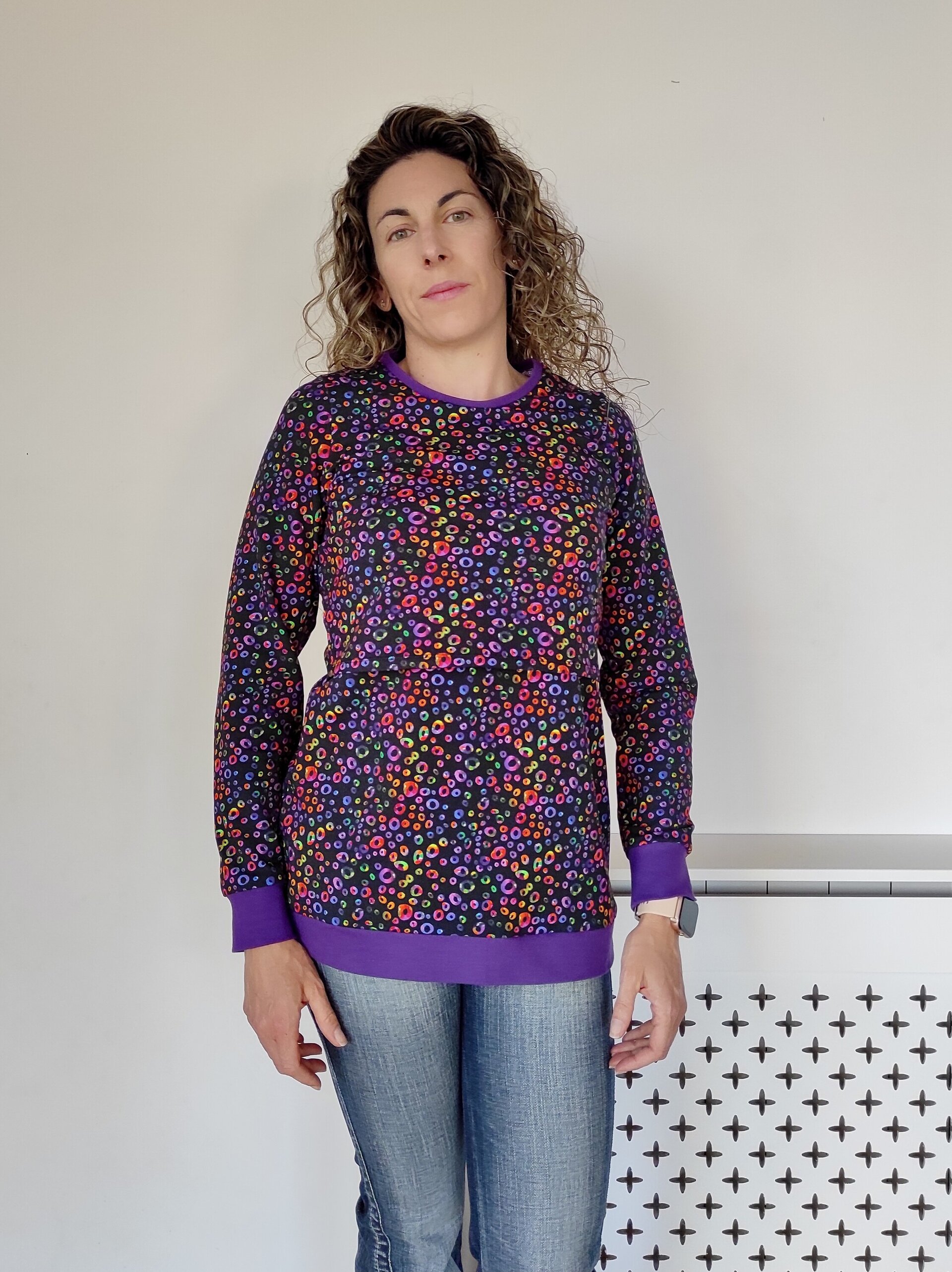 Sudadera de Lactancia - Cheeta Rainbow - 5