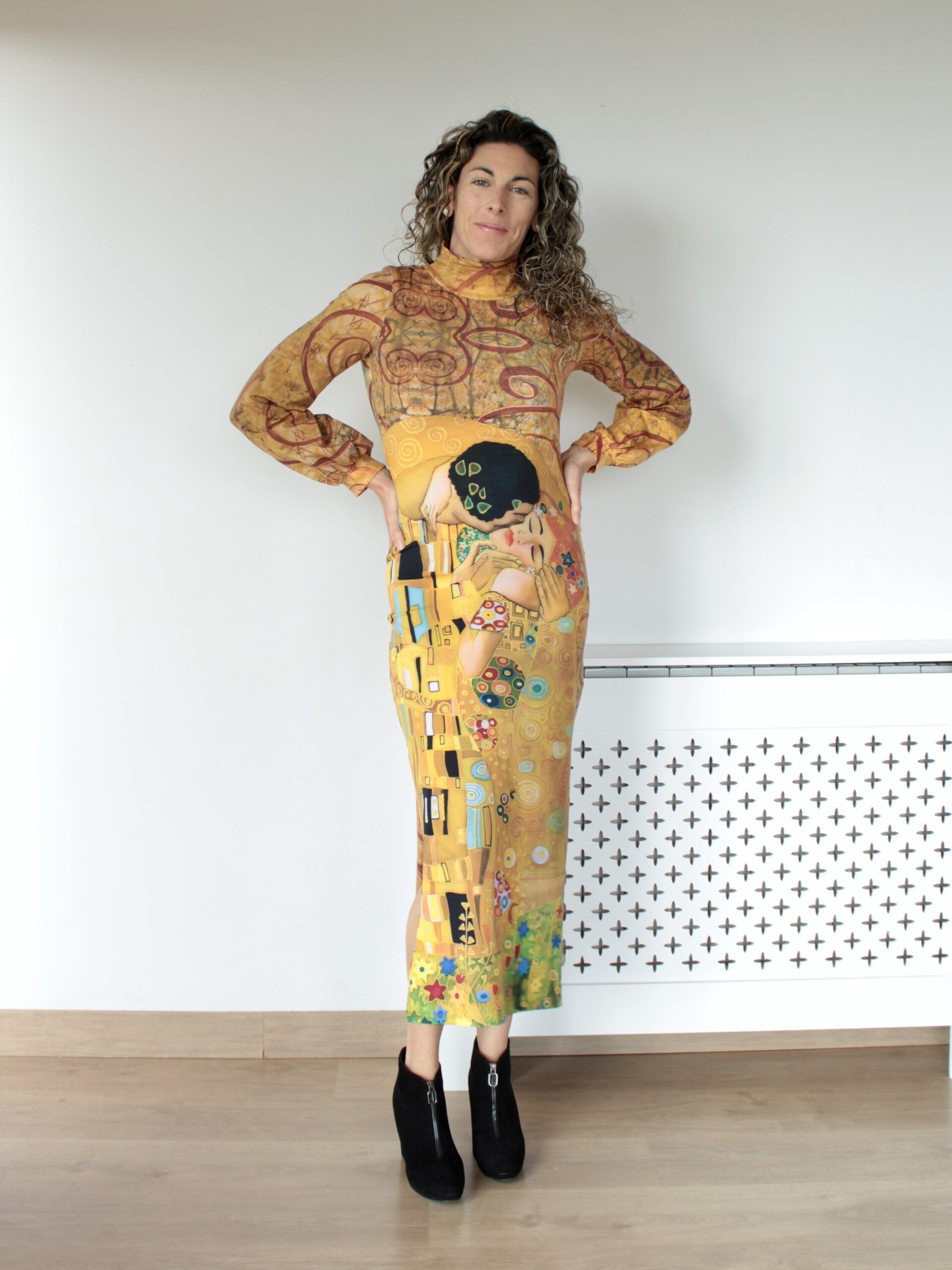 Vestido Midi aberturas - El Beso - 4