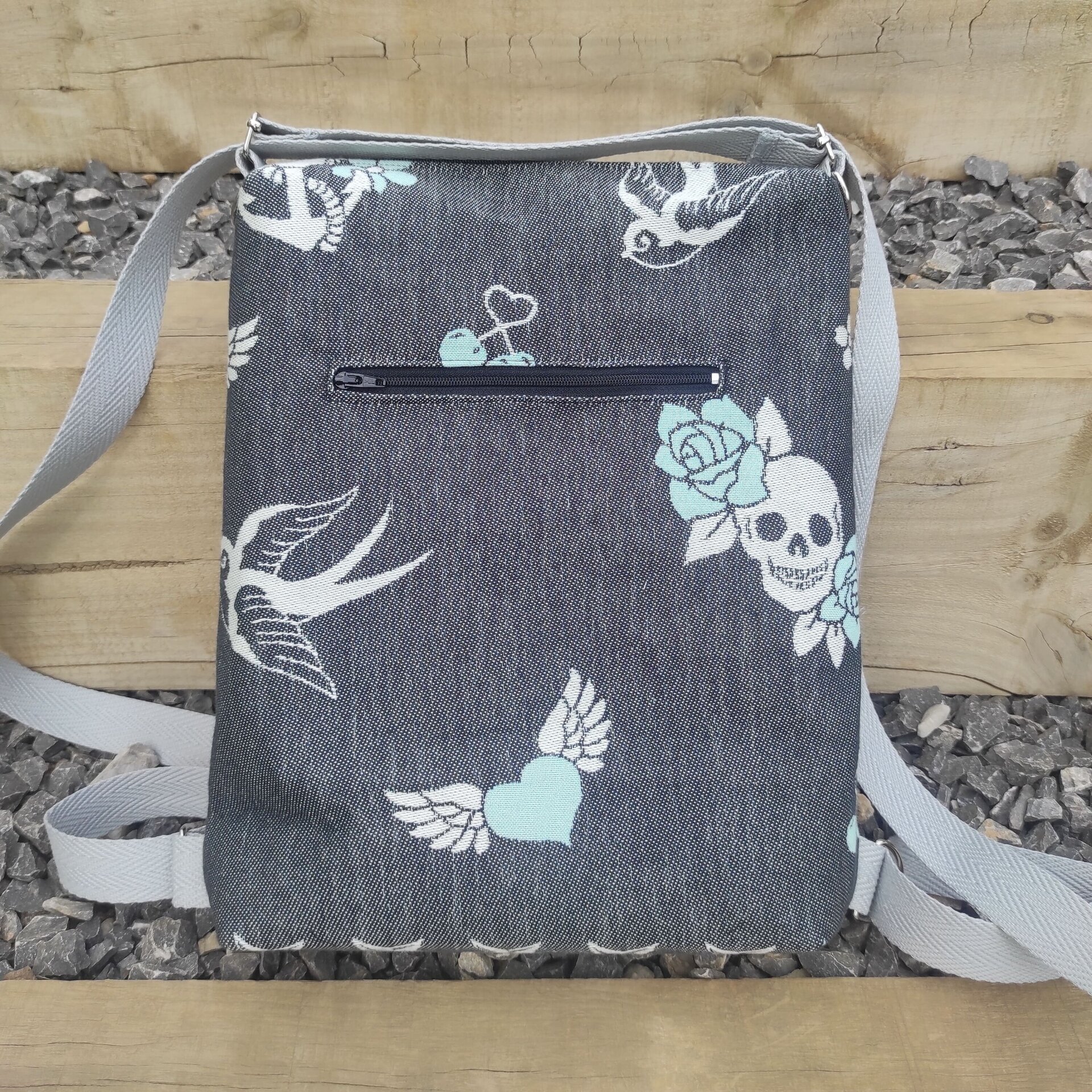 Bolso Mochila Convertible - Old School Ocean - 2