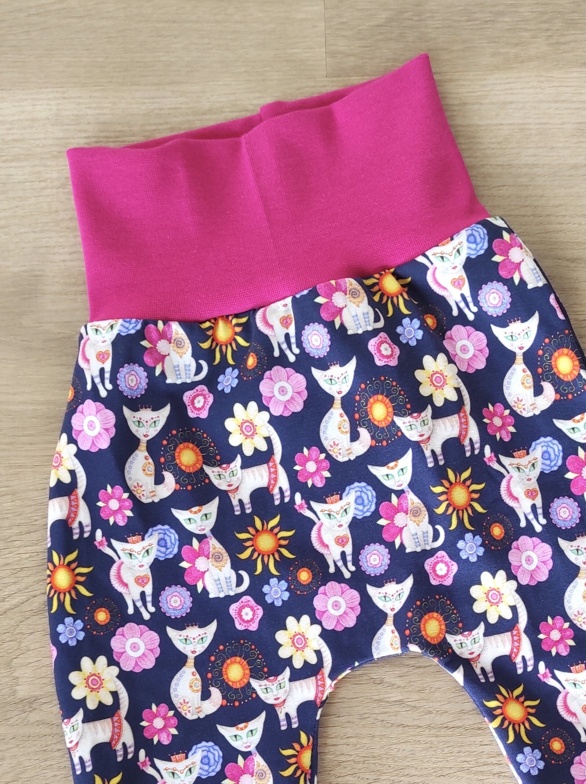 Pantalón Evolutivo - Gatitos flower power - 3