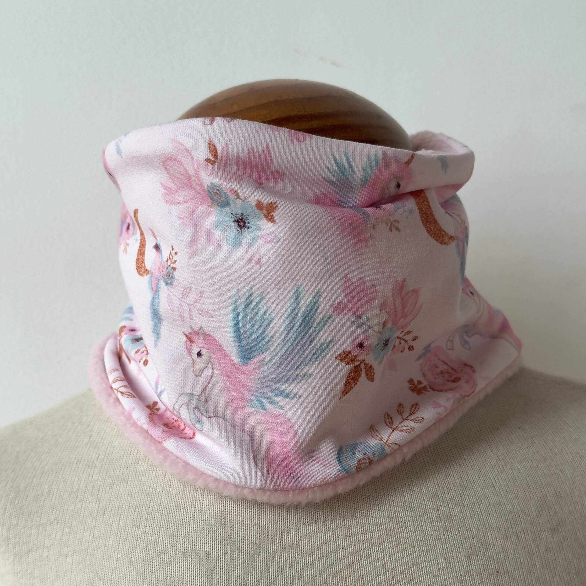 Braga Cuello Snaps - Unicornios / blanco - 2