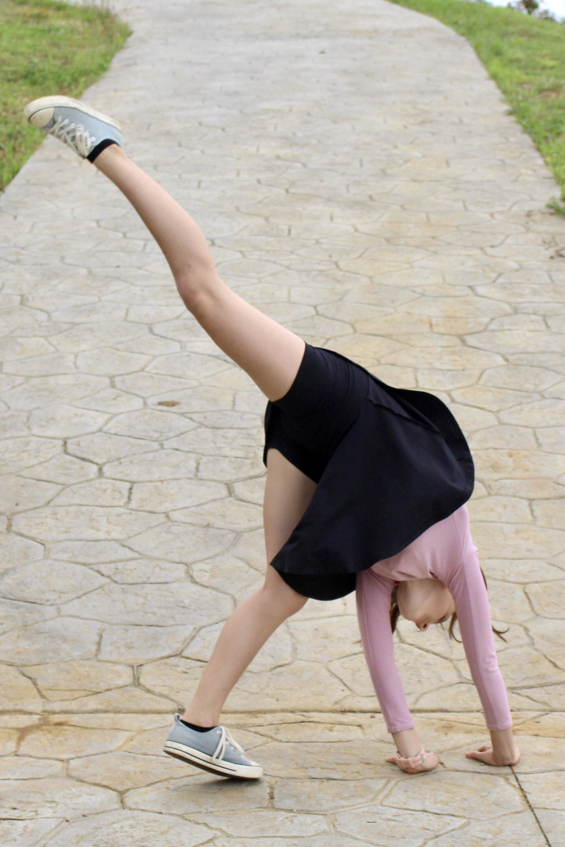 Falda Pantalón Infantil - Skort - Negro - 4