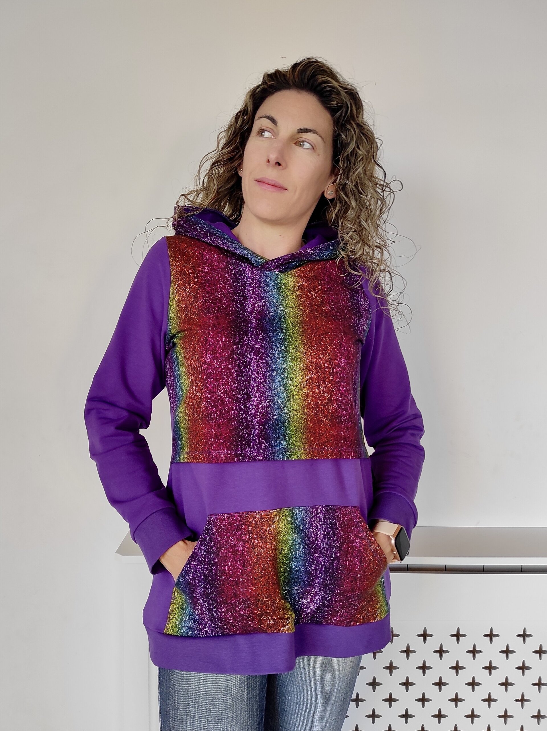 Sudadera de Lactancia - Capucha y Bolsillo - 2