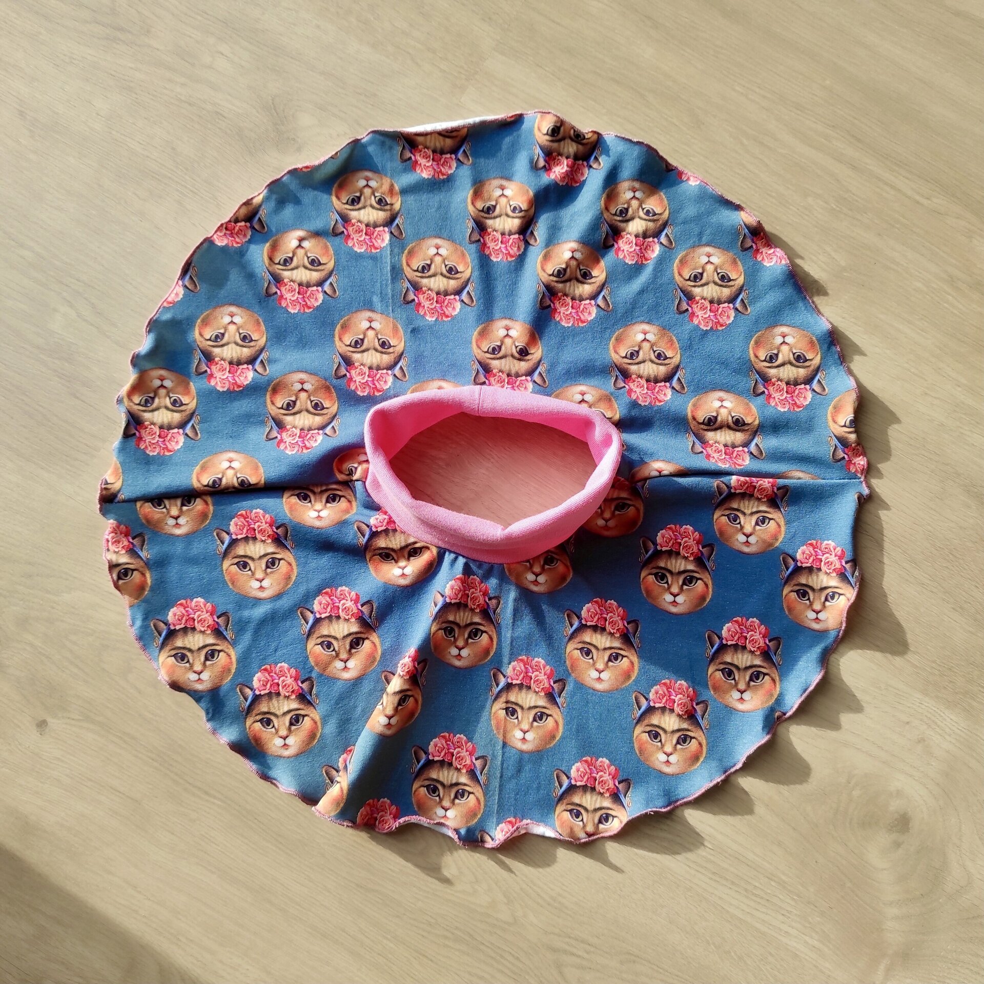 Falda infantil - vuelo circular - Gata Frida - 3