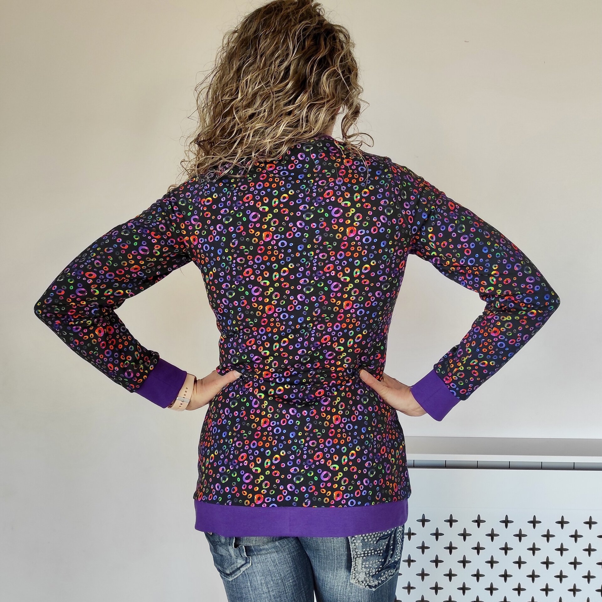 Sudadera de Lactancia - Cheeta Rainbow - 3