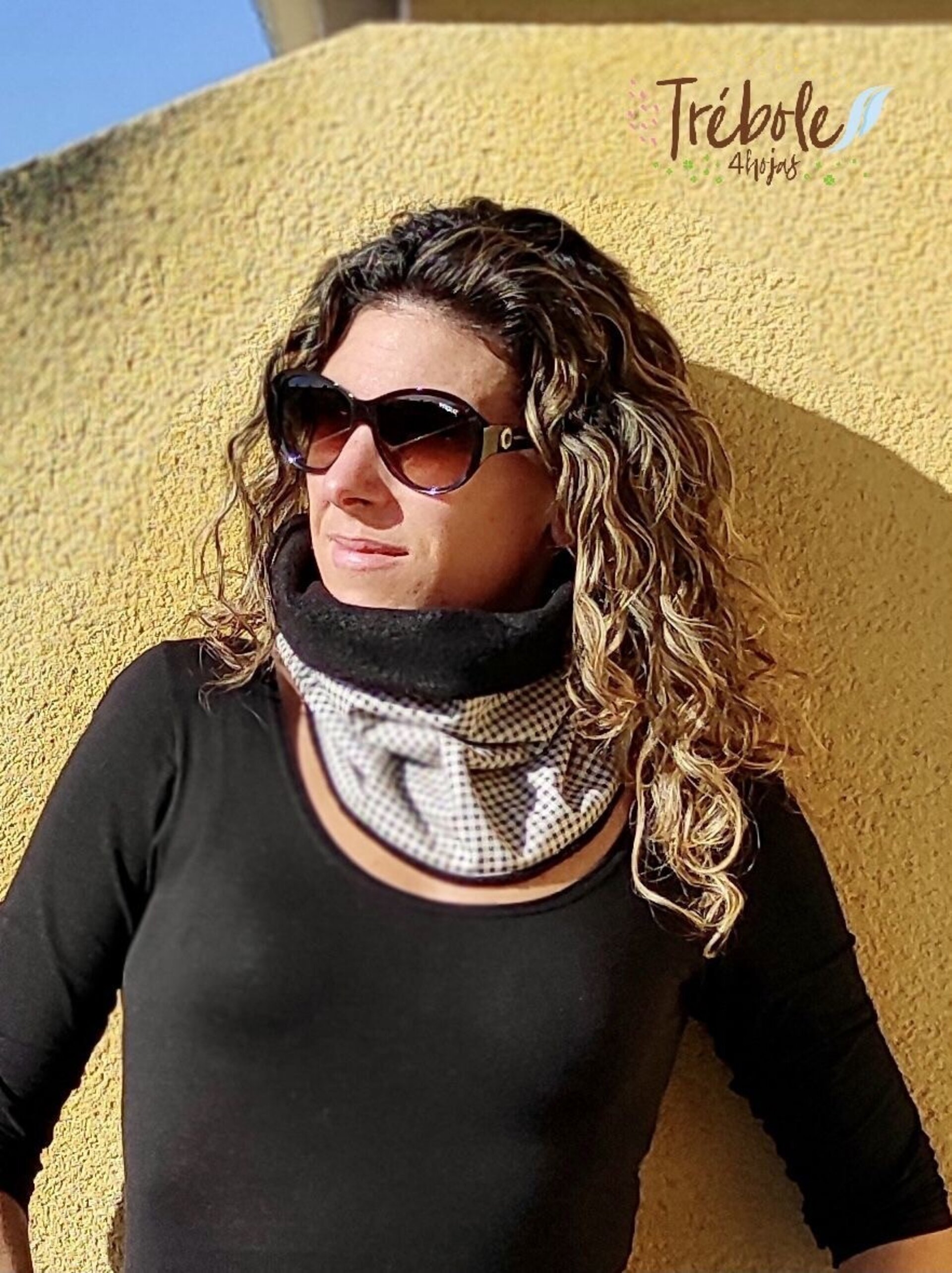 Braga Cuello - Vichy negro - 2