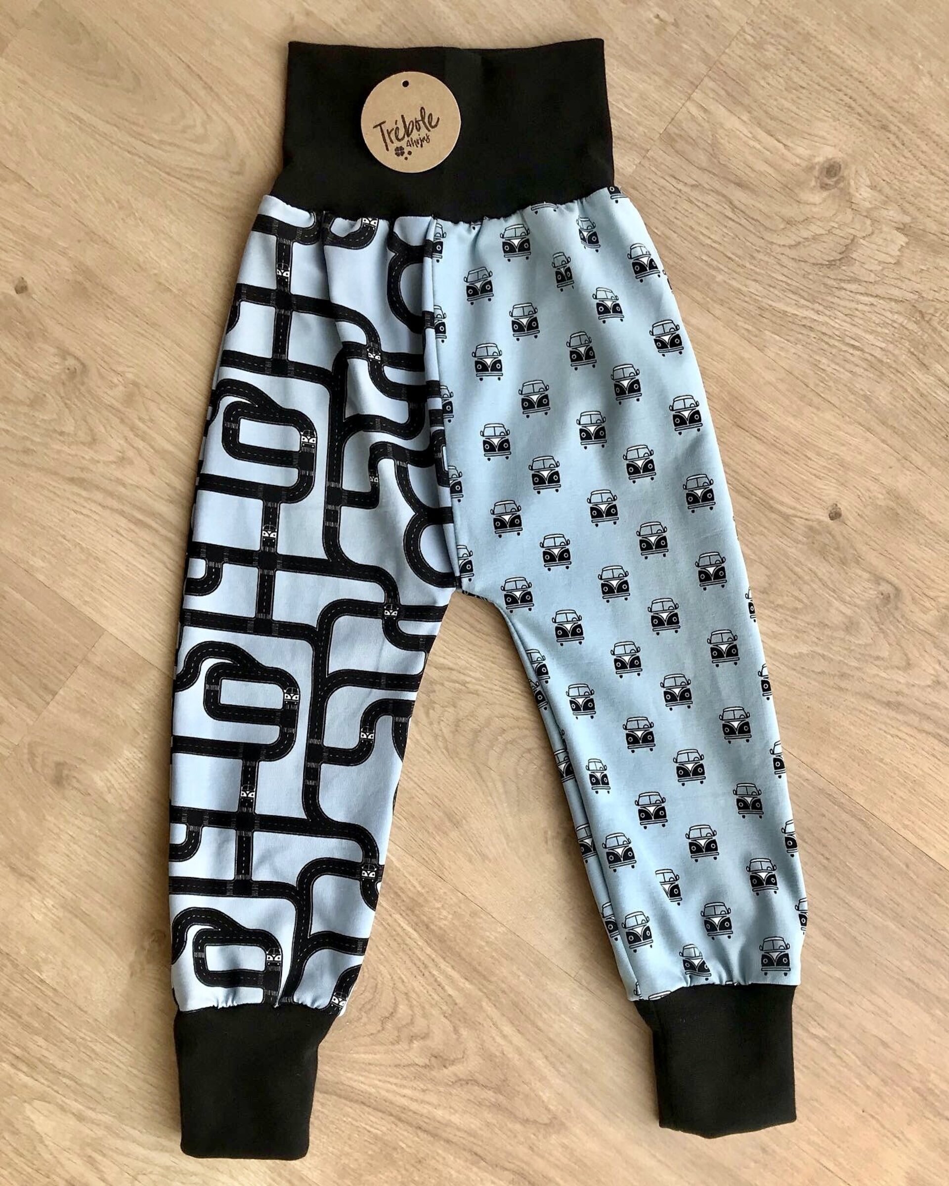 Pantalón Sarouel/Harem Bebé - Furgos y carreteras - 3