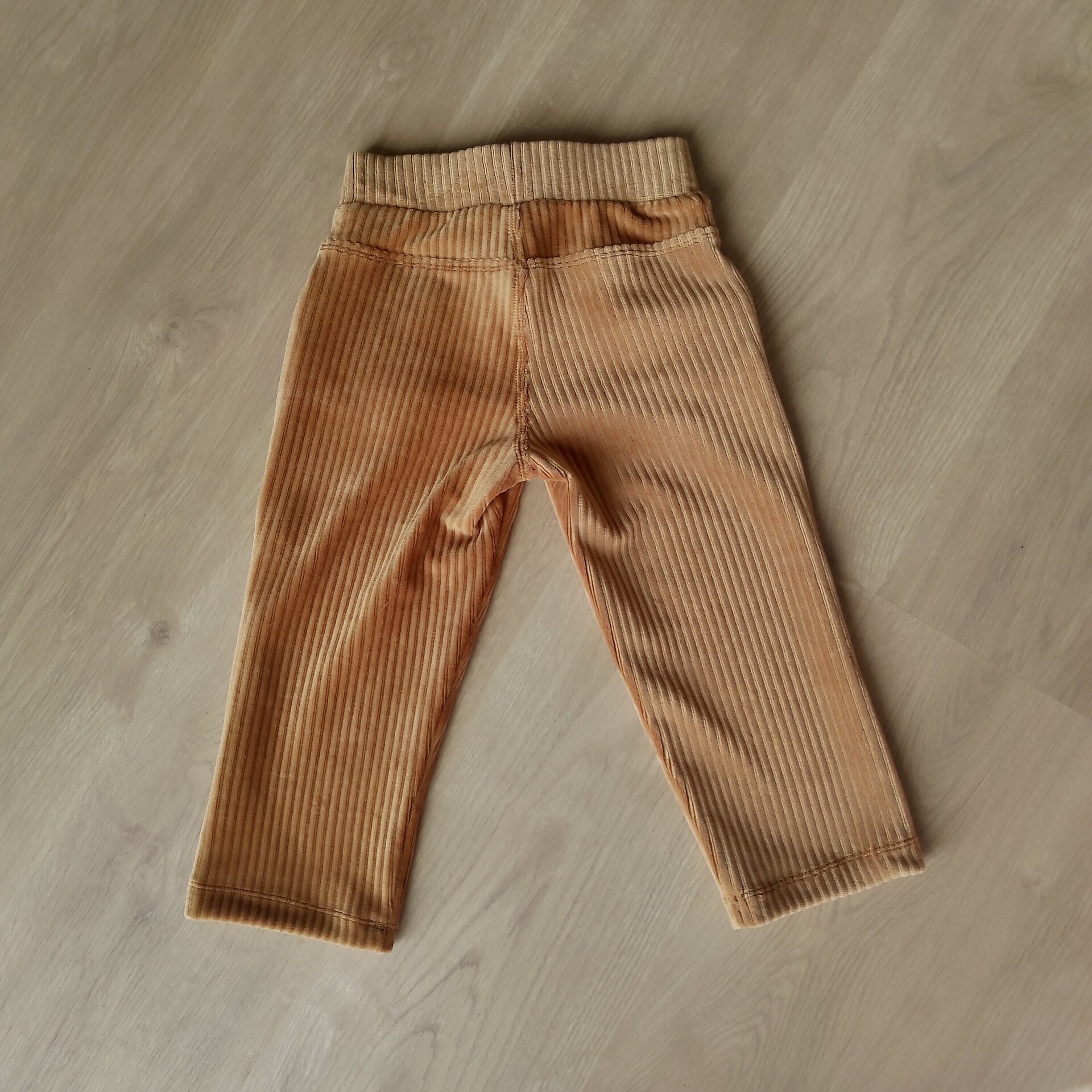 Pantalones Bebé - Punto Pana - Camel - 2
