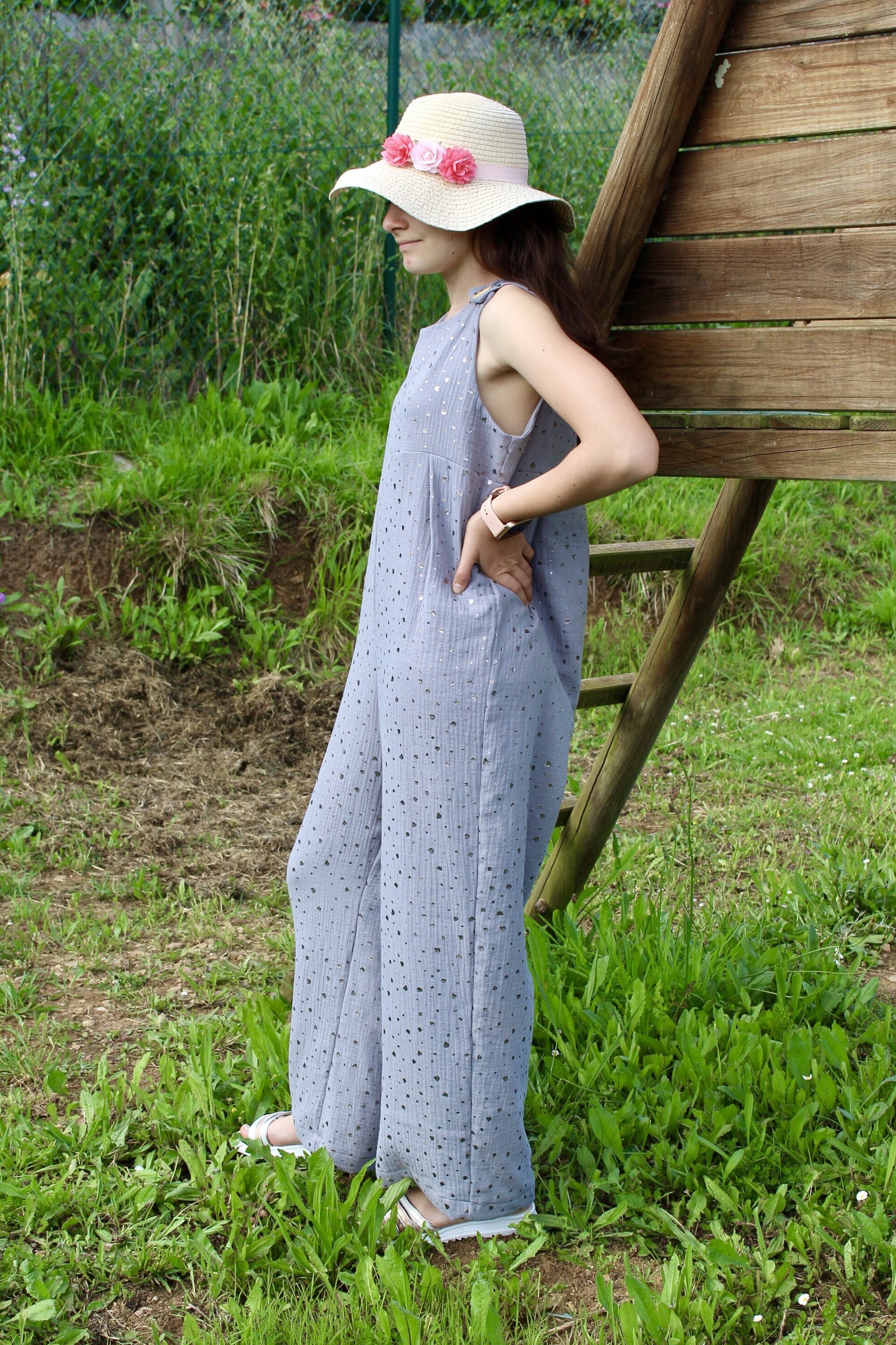 Peto doble gasa - Brilli Brilli Gris - 5