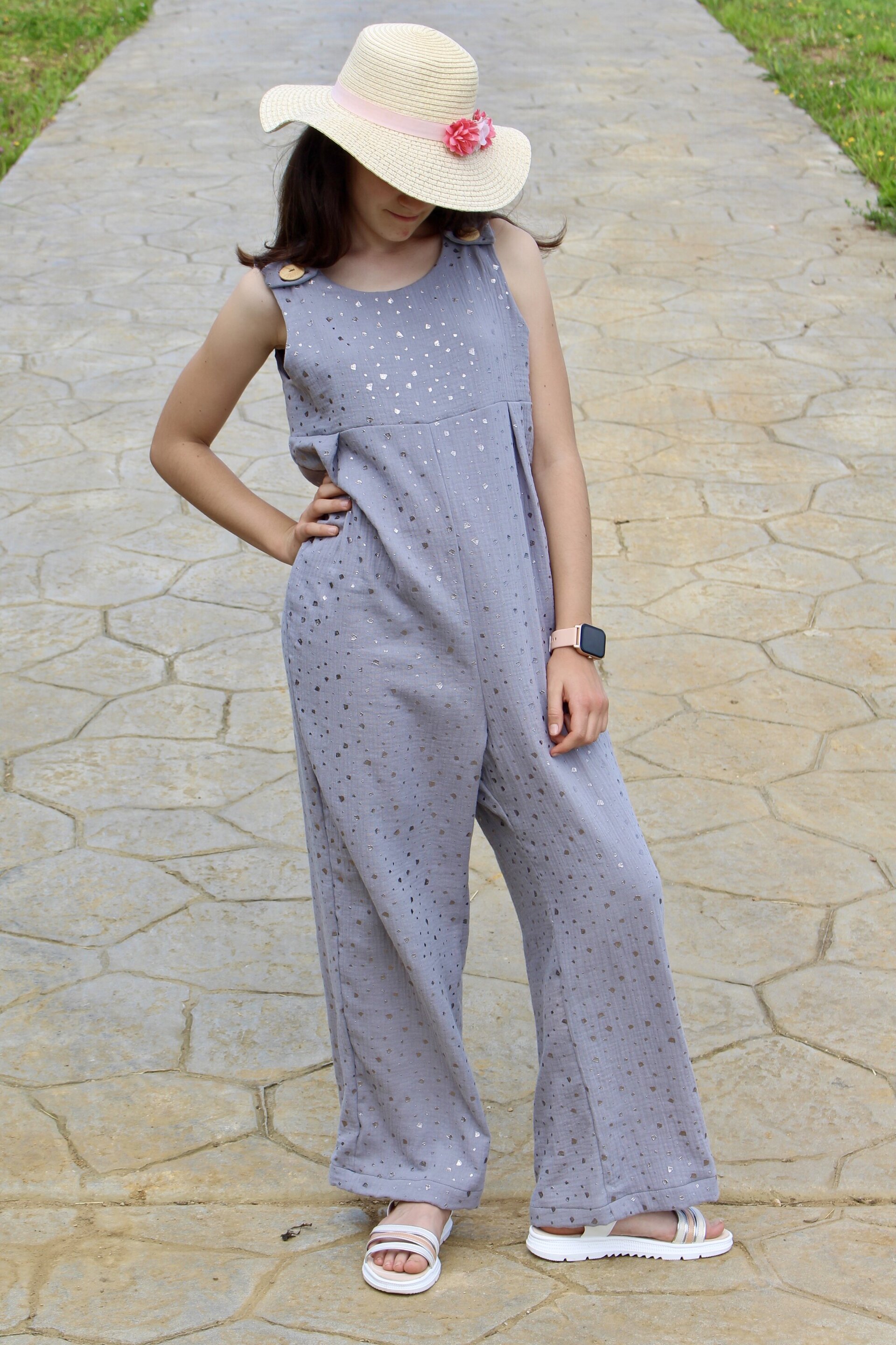 Peto doble gasa - Brilli Brilli Gris - 6