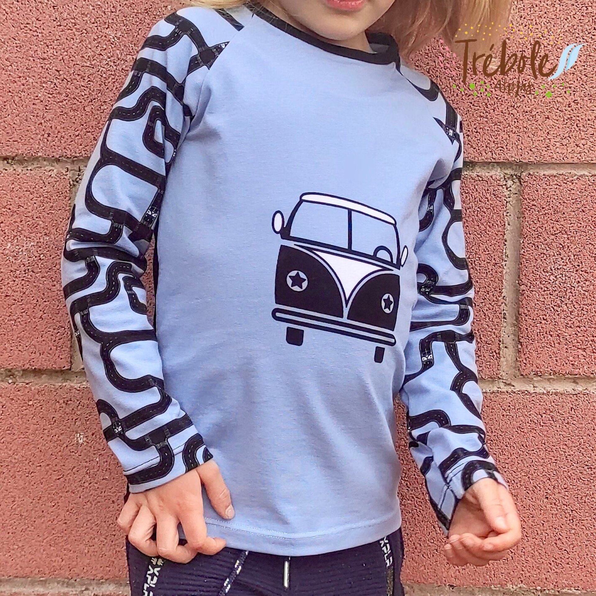 Camiseta Infantil Manga Larga - Furgo Van - 4