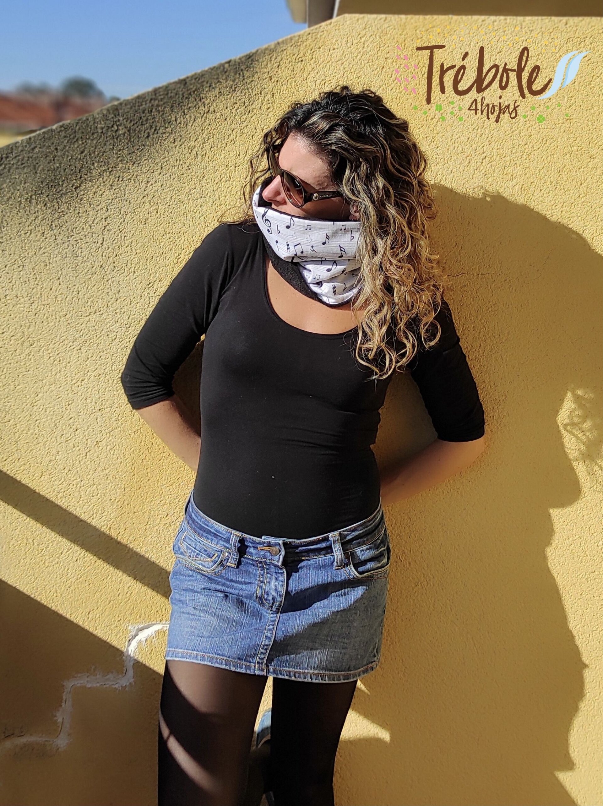 Braga Cuello - Vichy negro - 5