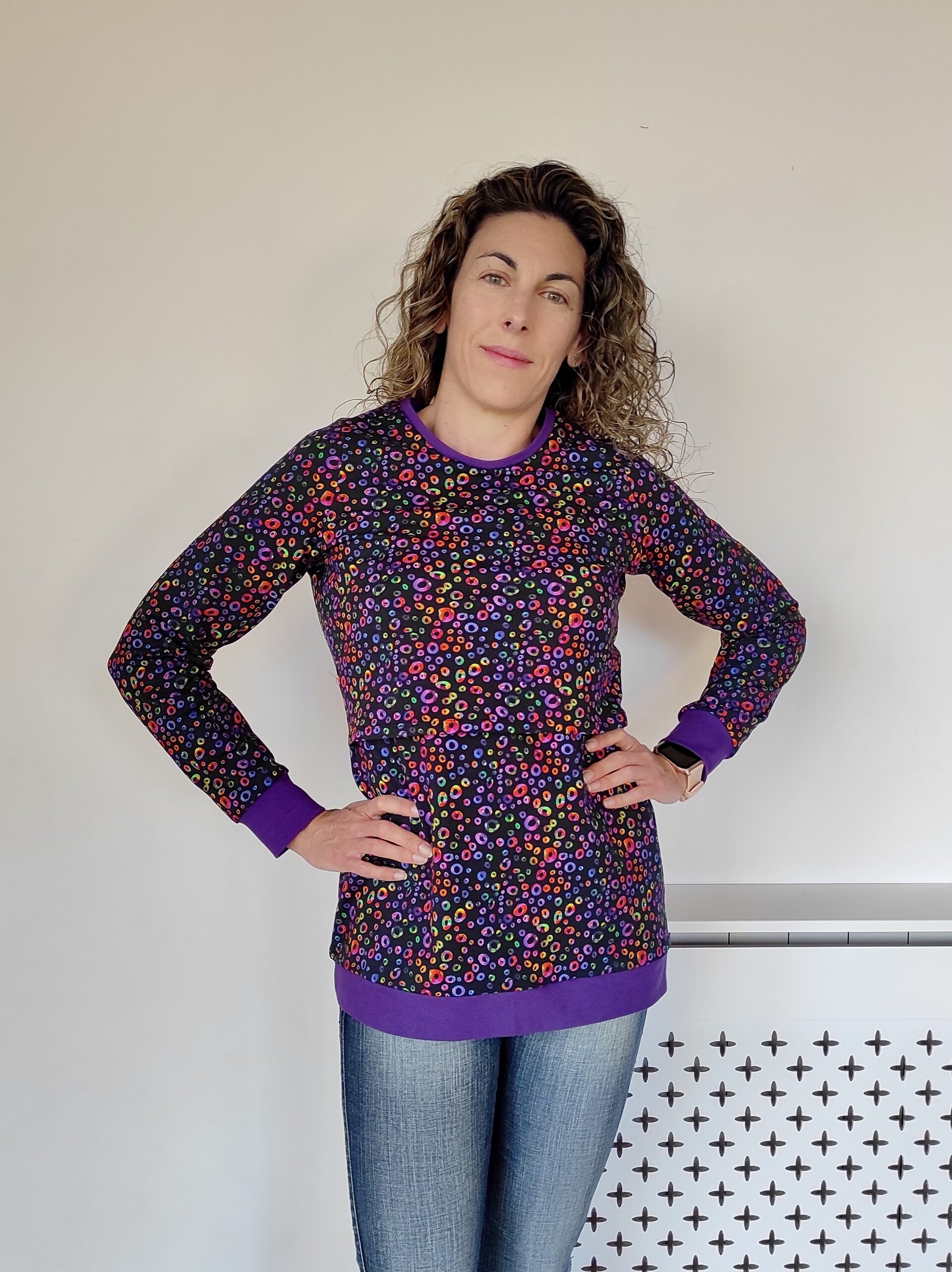 Sudadera de Lactancia - Cheeta Rainbow - 2