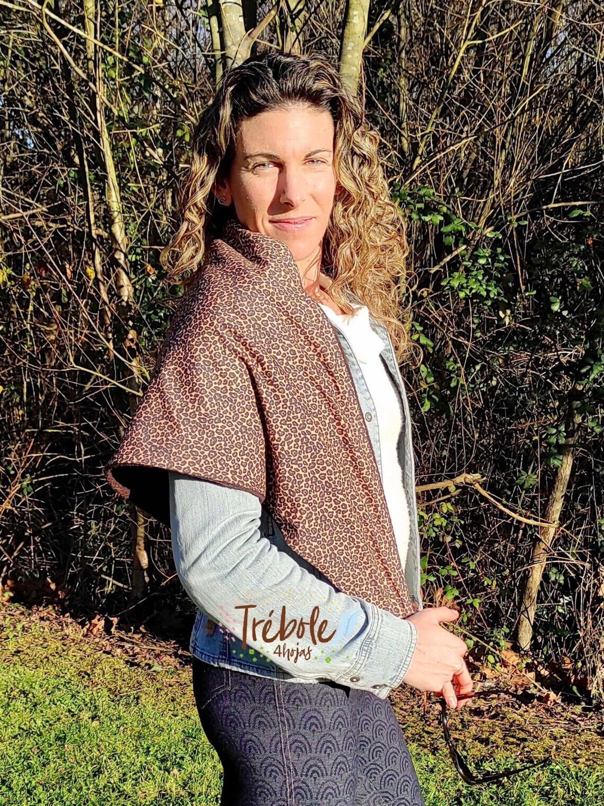 Bufanda triangular - Animal Print - 4