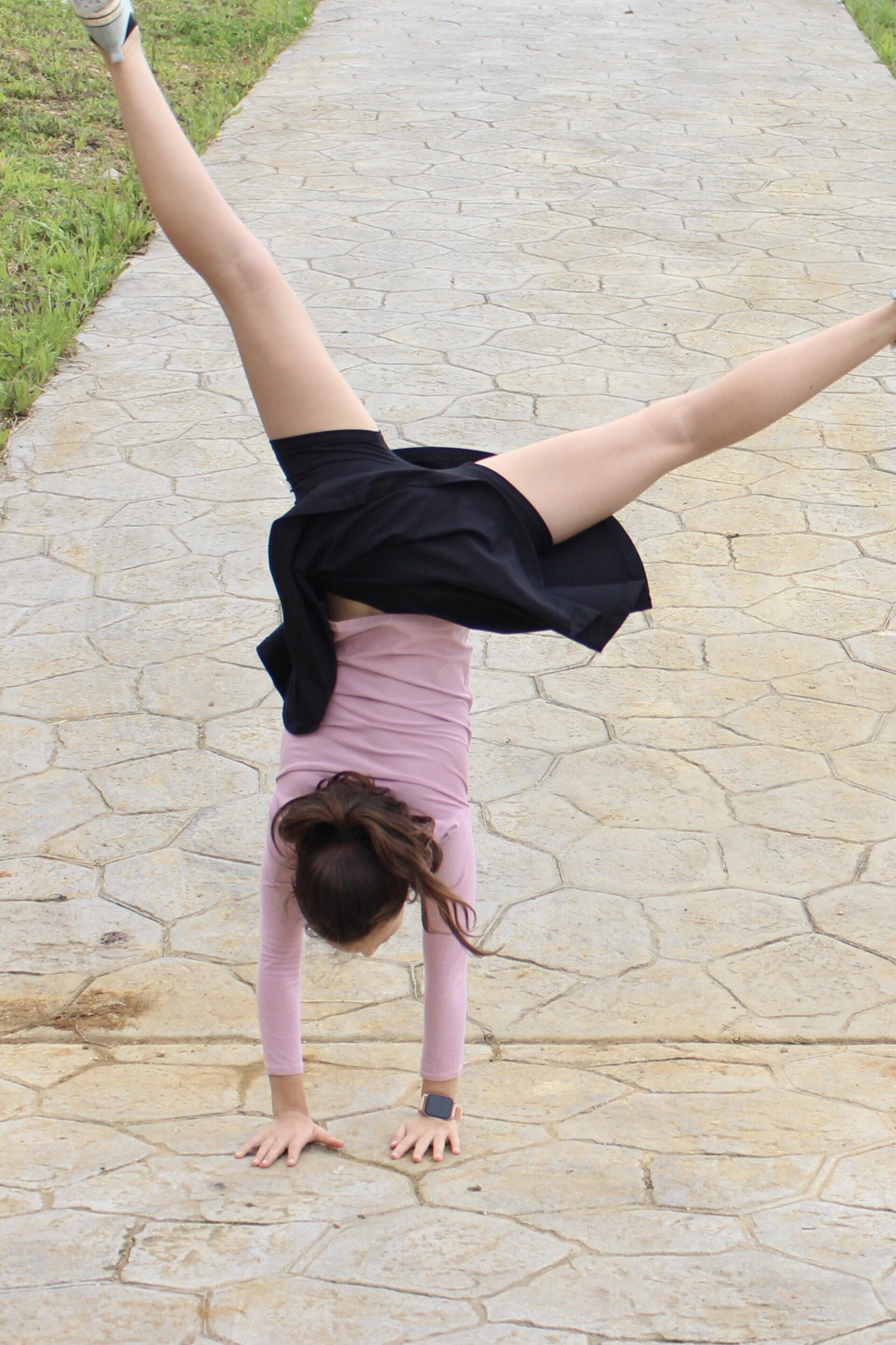 Falda Pantalón Infantil - Skort - Negro - 7