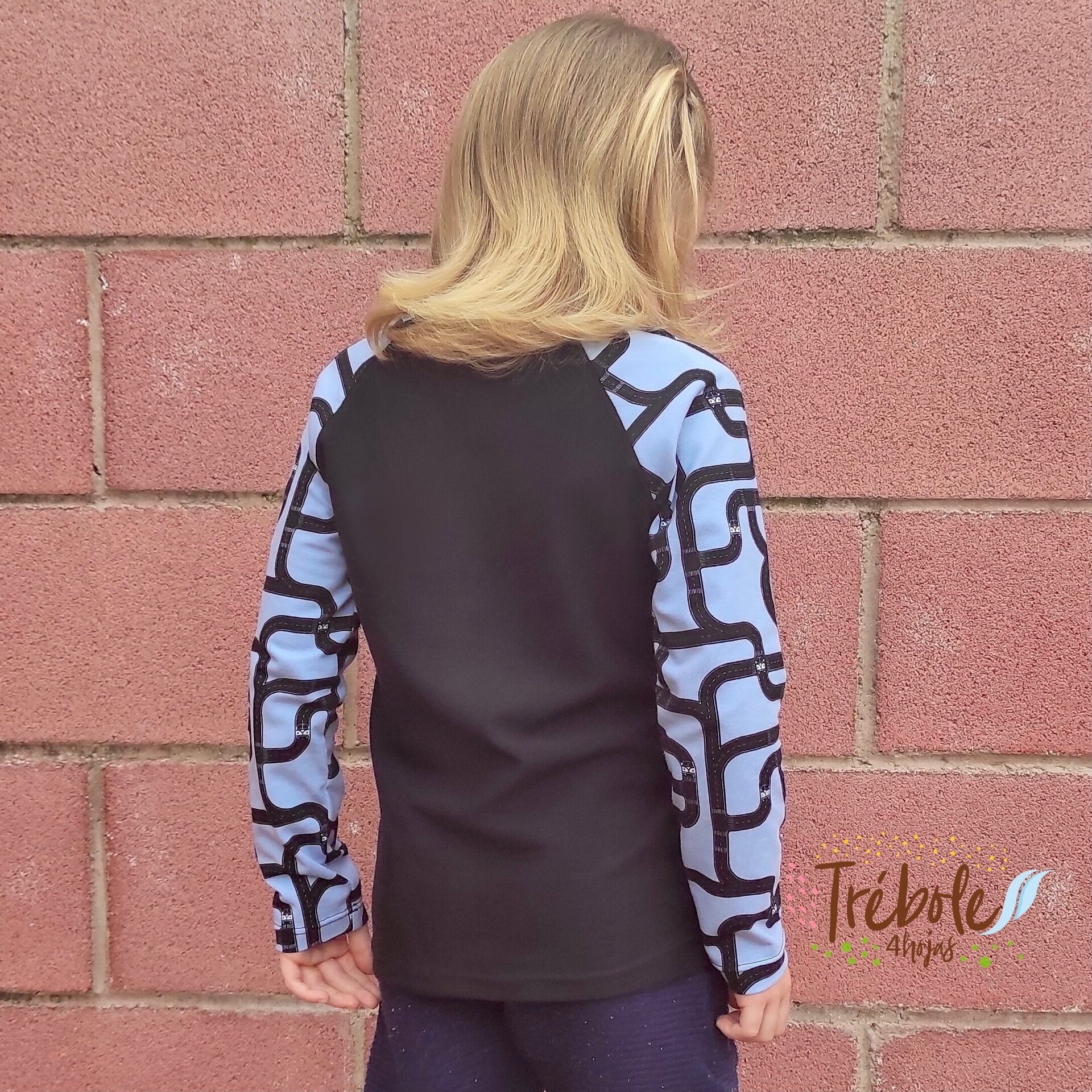 Camiseta Infantil Manga Larga - Furgo Van - 8