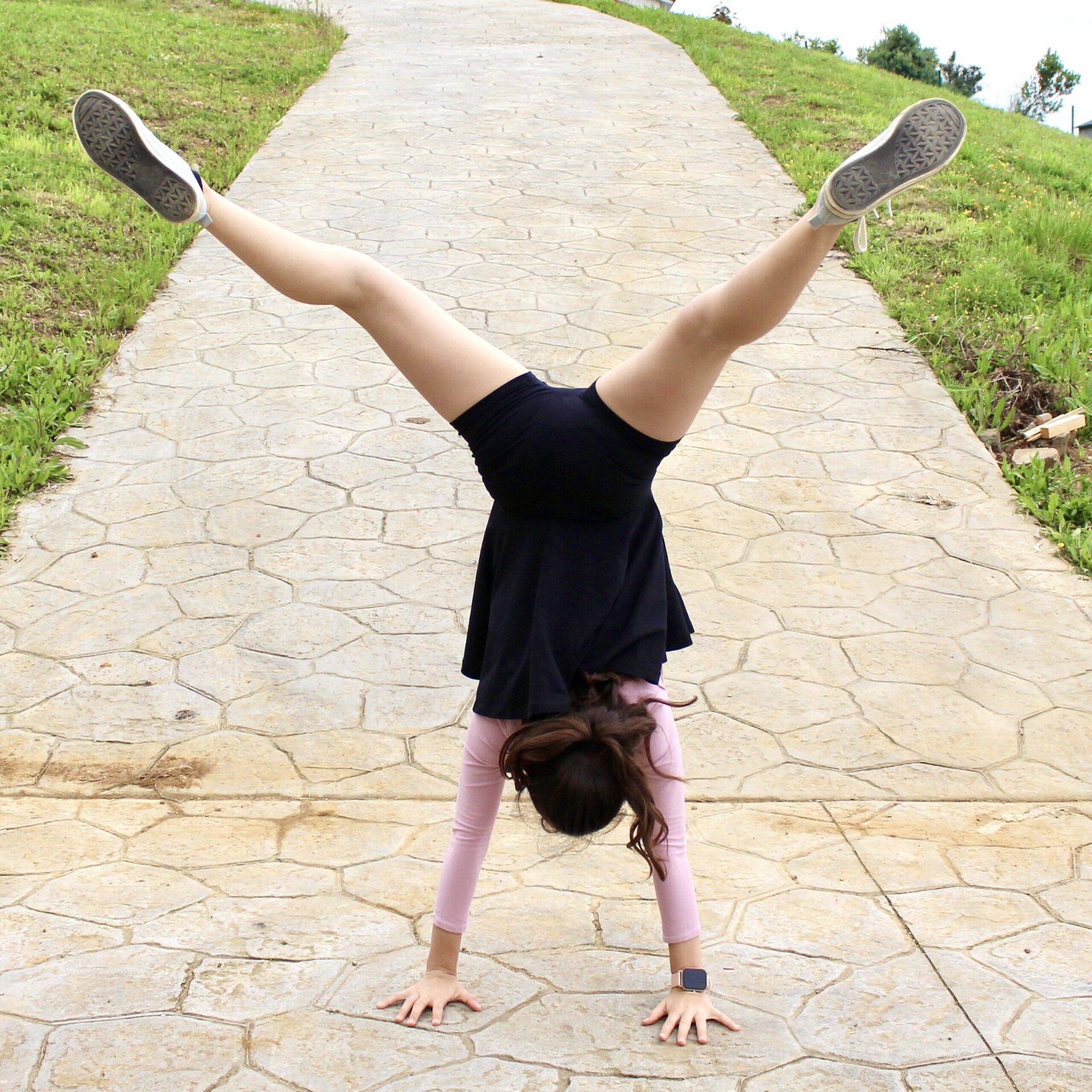 Falda Pantalón Infantil - Skort - Negro - 5