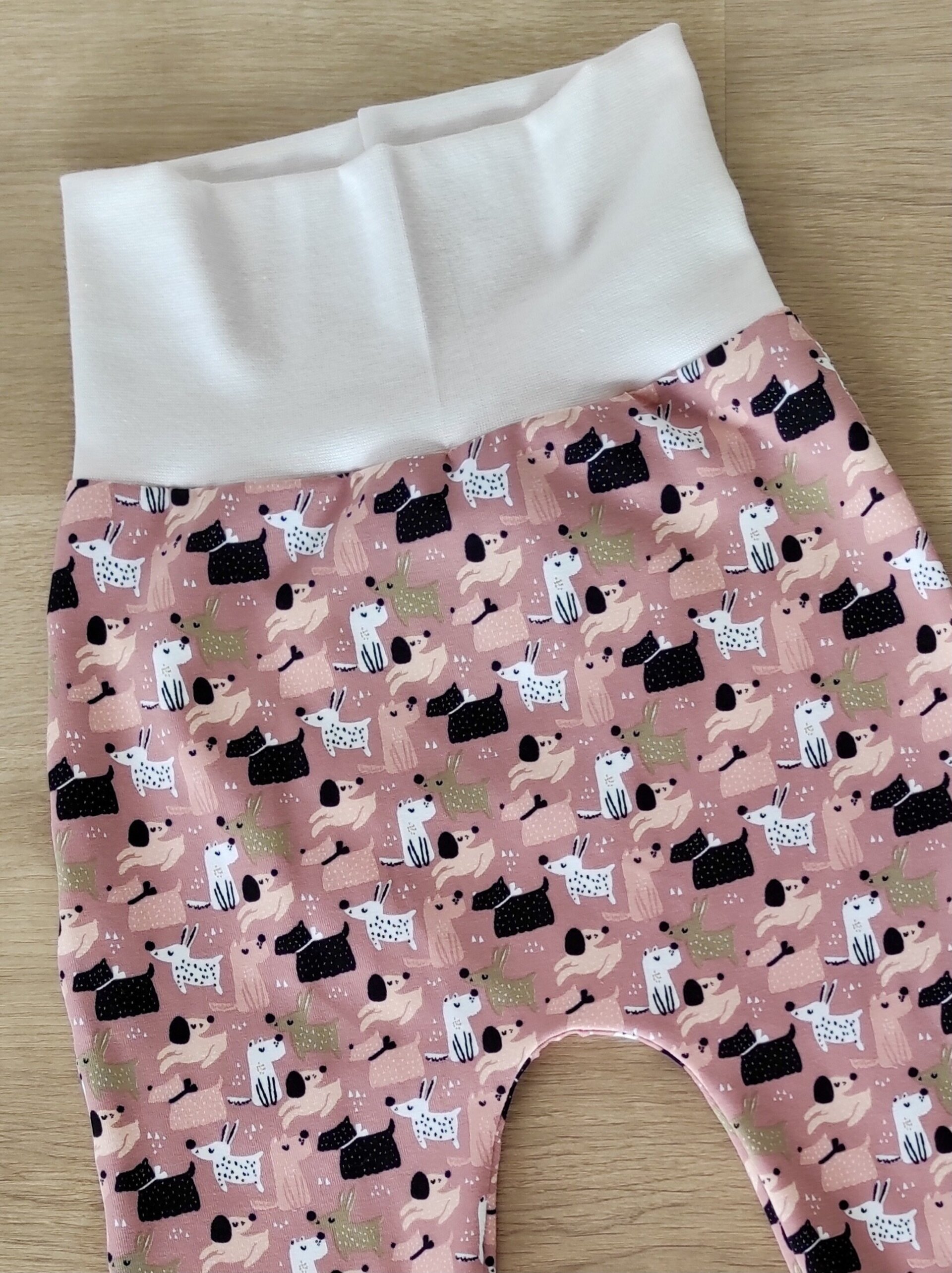 Pantalón Evolutivo - Perritos blanco - 2